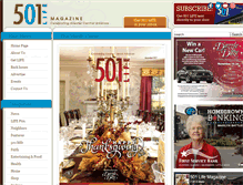 Tablet Screenshot of 501lifemag.com